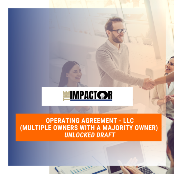 Operating Agreement with Multiple Owners – LLC (Unlocked)