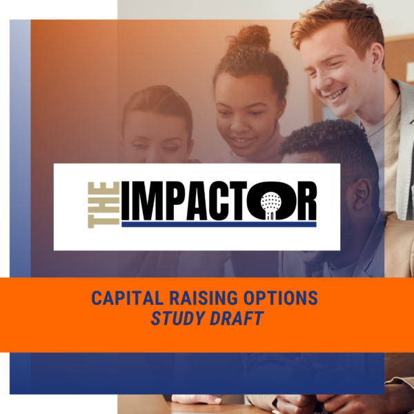 Capital Raising Options - Study Guide Draft