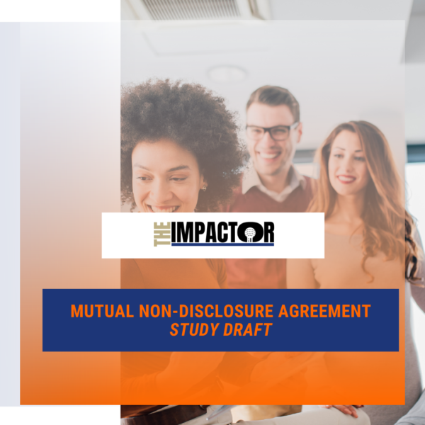 Mutual Non-Disclosure Agreement - Study Guide Draft