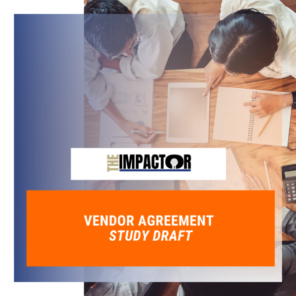 Vendor Agreement - Study Guide Draft